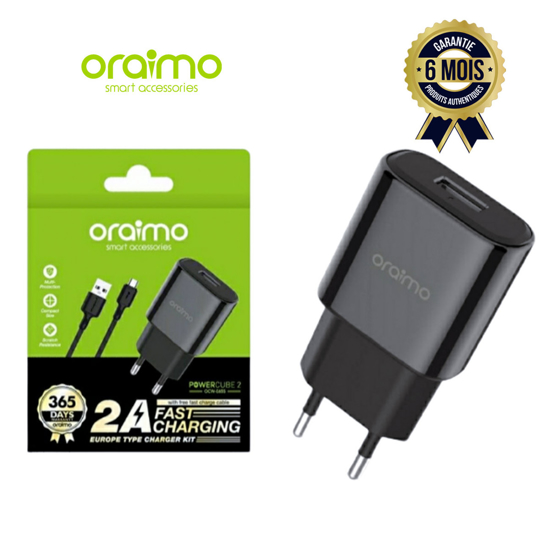 Charger Kit Oraimo OCW-E65SBlack