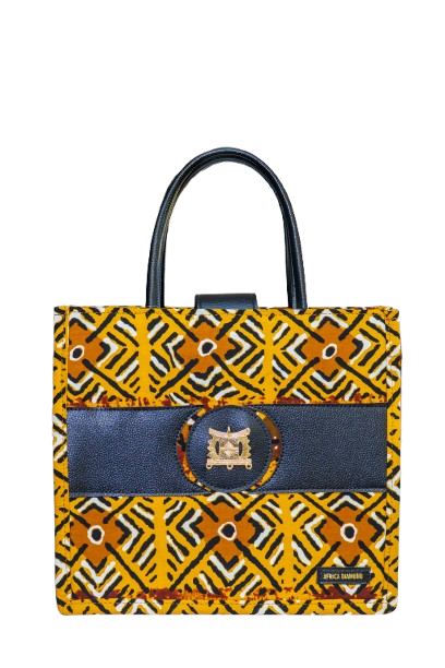 MAMA AFRICA - Jaune barre noire