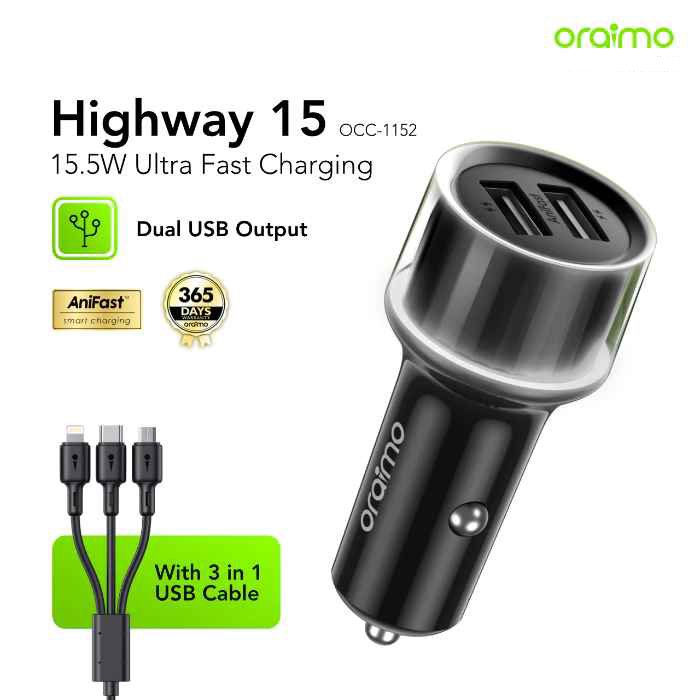 Car Charger Oraimo OCC